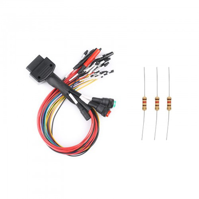 Breakout Tricore Cable GODIAG Full Protocol OBD2 Jumper Cable for MPPS/Kess V2/Vident/Fgtech/Byshut DisProg Bench Work Independent GND4, GND5