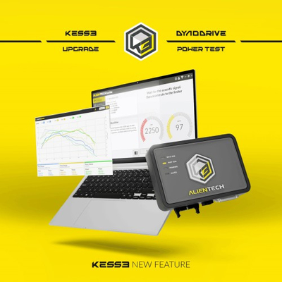 Original Alientech KESS3 ECU and TCU Programming Tool with DynoDrive Activated Via OBD / Bench and Boot Model Upgraded Cable Set