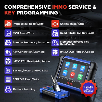 2025 Autel MaxiIM IM508S Key Programming Tool Plus APB112 and G-BOX3