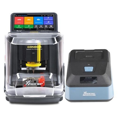 Xhorse Condor XC-MINI Plus II Key Cutting Machine Support Car Motorbike Household Keys with Free M3 and M5 Clamps