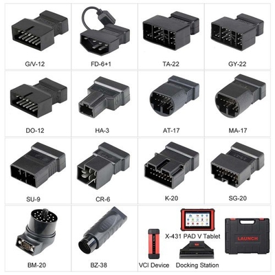 Launch X431 PAD V Diagnostic Tool with SmartBox 3.0: Online Coding Programming Launch GIII X-Prog 3