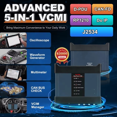 AUTEL MaxiSYS Ultra EV Advanced EV Diagnostics with MaxiFlash VCMI High-voltage System Diagnostics Battery Pack Diagnostics SOC & SOH Analysis