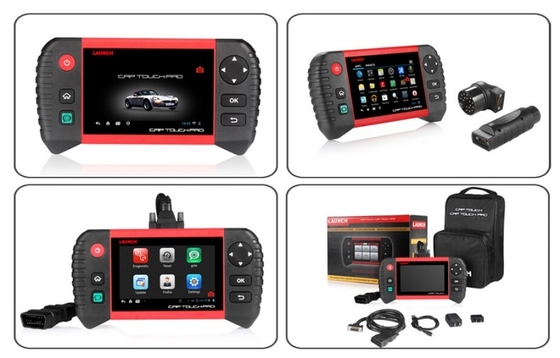 LAUNCH CRP Touch Pro 5.0'' Android Touchscreen Diagnostic Tablet  Full-System Scan & Service Reset Tool