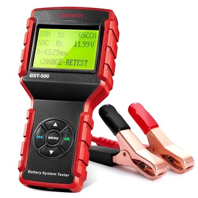 LAUNCH BST-500 | 6V/12V/24V Battery & Charging System Analyzer | 100-2000 CCA Load Tester
