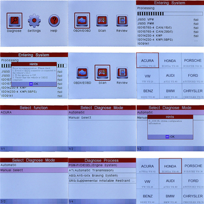LAUNCH CRP123 | Professional OBD2 Scanner | ABS/SRS/Transmission Diagnostics + Service Resets