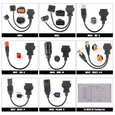 2025 OBDSTAR X300 Classic G3 Key Programmer with Built-in CAN FD DoIP Support Car/ HD/ E-Car/ Motorcycles/ Jet Ski Get Free Key Sim and Motor Adapters