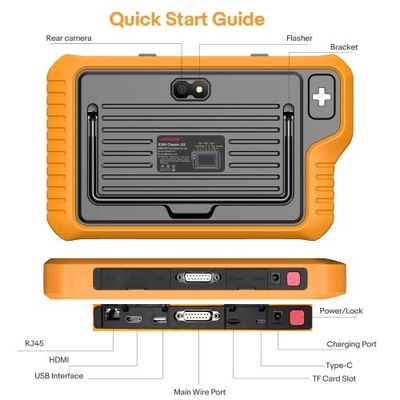 2025 OBDSTAR X300 Classic G3 Key Programmer with Built-in CAN FD DoIP Support Car/ HD/ E-Car/ Motorcycles/ Jet Ski Get Free Key Sim and Motor Adapters