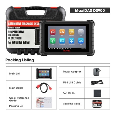 AUTEL MaxiDAS DS900 Diagnostic Scanne Support ECU Coding Pre & Post Scan Scan VIN DoIP CAN FD Protocol WIFI Print Upgraded Ver. Of DS808 DS808K