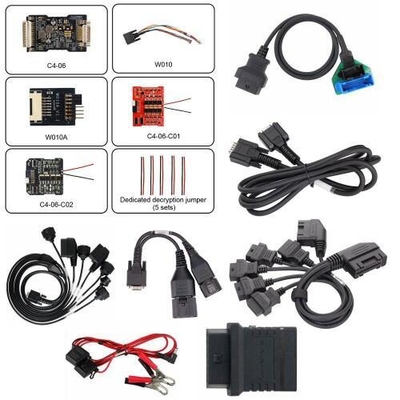 OBDSTAR RH850/V850 Adapter Full Kit with MQB Collector ECM001 TCM030 for MQB All Keys Lost, Airbag Reset, IMMO Data/Pincode Read, Dashboard, BCM, ELV
