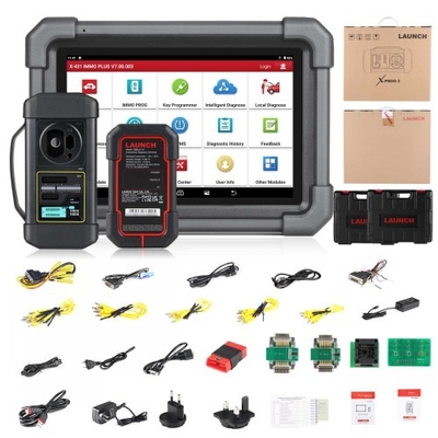 2025 Launch X431 IMMO Plus Key Programmer 3-in-1 IMMO Clone Diagnostics Functions Global Version Supports MQB RH850 BMW BDC2 Add Key