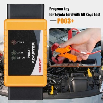 OBDSTAR P002 Adapter (P003+ AKL KIT) with TOYOTA 8A Cable + Ford All Key Lost Cable Work with X300 DP Plus and Pro4