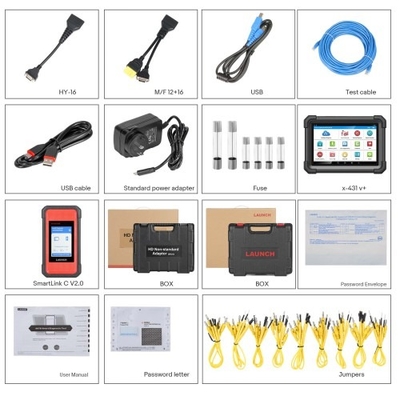 2025 Launch X431 V+ SmartLink HD Heavy Duty Truck Diagnostic Tool for 12V 24V Trucks