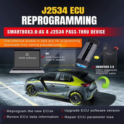 2025 LAUNCH X431 PRO5 PRO 5 With J2534 Smartlink 2.0 Bi-directional Diagnostic Tool CANFD DoIP HD Supports Online Programming And Topology Mapping