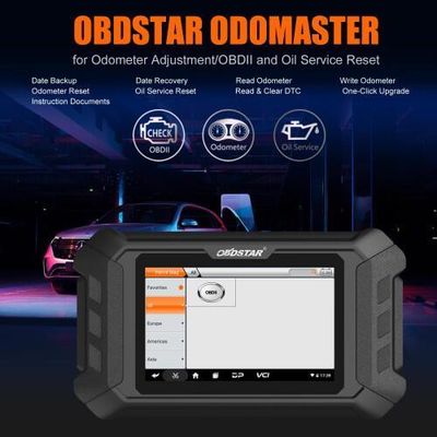 OBDSTAR ODO Master Full Version for Odometer Adjustment/ Oil Reset/ OBDII Functions Get Free FCA 12+8 Adapter