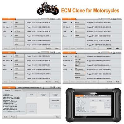 OBDSTAR DC706 ECU Tool Full Version for Car and Motorcycle with ECM+TCM+BODY ECU Clone by OBD or BENCH