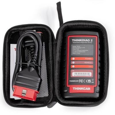THINKCAR Thinkdiag2: Full-System Bidirectional Diagnostic Tool with CAN-FD Protocol | Auto VIN Scan, ECU Coding & 15+ Reset Services