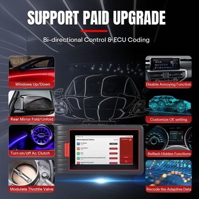 THINKCAR ThinkScan Max 2 CAN-FD & FCA AutoAuth Diagnostic Scan Tool Full-System Diagnosis & 28+ Reset Services Lifetime Free Updates