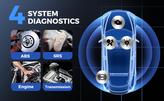 TOPDON Artidiag 600S (AD600S) Mid-Level Diagnostic Scanner 4-System Coverage, Bi-Directional Control 8 Reset Services Free Lifetime Updates