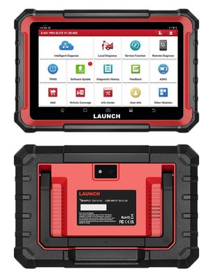 New Launch X431 PRO ELITE Auto Full System Car Diagnostic Tools CAN FD Active Tester OBD2 Scanner