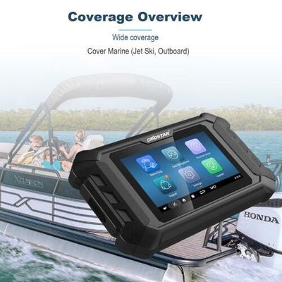 OBDSTAR iScan for HONDA Marine Diagnostic Tablet Code Reading Code Clearing Data Flow Action Test for 2004 -2022 Jet Skil Outboard Model
