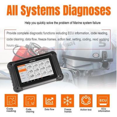 OBDSTAR D700 B for Outboard Intelligent Marine Scanner EVINRUDE, HIDEA, HONDA, JOHNSON, MARINER, MERCURY, PARSUN, SELVA, SEVEN, SUZUKI, TOHATSU,YAMAHA