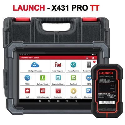2025 LAUNCH X431 PRO TT Bidirectional Scan Tool with DBSCar VII Connector 37+ Reset ECU Online Coding CANFD Key IMMO