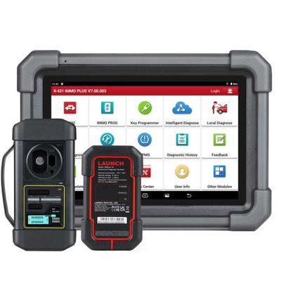 Launch X431 IMMO Plus Key Programmer 3-in-1 IMMO Clone Diagnostics Functions Global Version