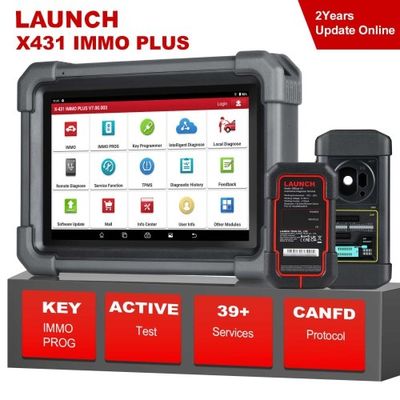 Launch X431 IMMO Plus Key Programmer 3-in-1 IMMO Clone Diagnostics Functions Global Version