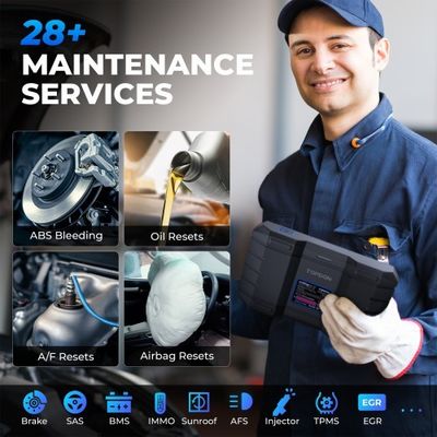 TOPDON ArtiDiag 900 BT AD900BT Bidirectional Diagnostic Tool Supports ECU Coding 28 Service Functions