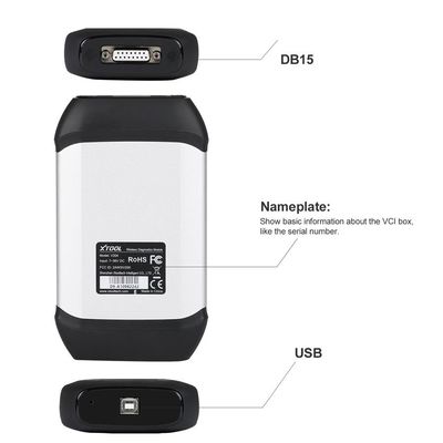 XTOOL D9 Automotive Scan Tool Topology Map Bi-Directional Control ECU Coding Full Diagnostics & 42+ Reset Services Support DoIP & CAN FD