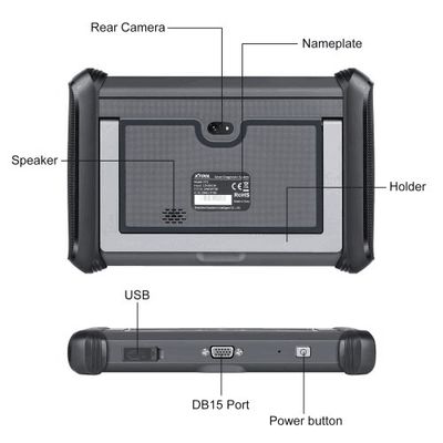 XTOOL D7S Diagnostic Tool Support DoIP & CAN FD, ECU Coding Bidirectional Scanner Key Programming, OE Full Diagnosis