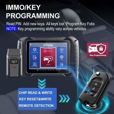 XTOOL D8BT Full System Diagnostic Tool Active Test With 38 Service Functions ECU Coding Support CAN FD