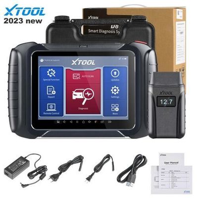XTOOL D8BT Full System Diagnostic Tool Active Test With 38 Service Functions ECU Coding Support CAN FD