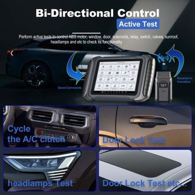 XTOOL D8BT Full System Diagnostic Tool Active Test With 38 Service Functions ECU Coding Support CAN FD