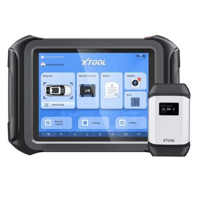 2025 XTOOL D9S Pro Wifi Connection Auto Diagnostic Scanner Support ECU Coding Topology Mapping Key Programming 42 Service Functions CAN FD DoIP