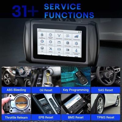 XTOOL InPlus IP616 OBD2 Car Automotive Diagnostic Tool & Key Programmer with 31 Reset Service Lifelong Free Update