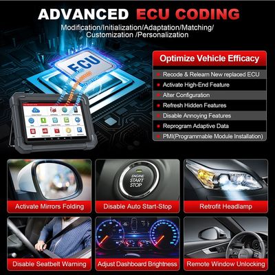 2025 Launch X431 PRO3 ACE Diagnostic Tool Supports Online ECU Coding Topology Map CANFD DoIP SGW 38+ Service Functions