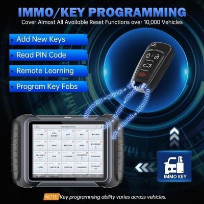 2025 XTOOL D8S Bi-Directional Diagnostic Scan Tool CAN FD & DoIP, ECU Coding, Topology, Key Programming, Full Diagnostics, Upgraded Ver. of D8