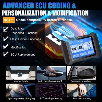 XTOOL InPlus IP900 OE-Level Full System Diagnostic Tool Support ECU Coding DOIP / CANFD Protocol & FCA AutoAuth