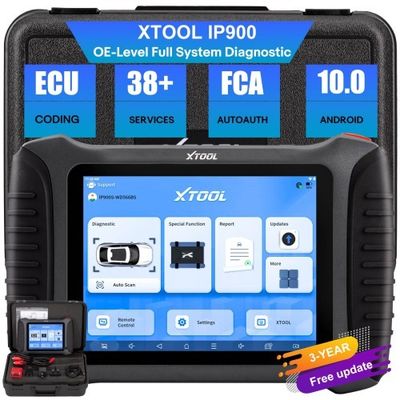 XTOOL InPlus IP900 OE-Level Full System Diagnostic Tool Support ECU Coding DOIP / CANFD Protocol & FCA AutoAuth