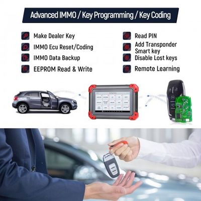 XTOOL X100 PAD Key Programmer With Oil Rest Tool Odometer Adjustment and More Special Functions