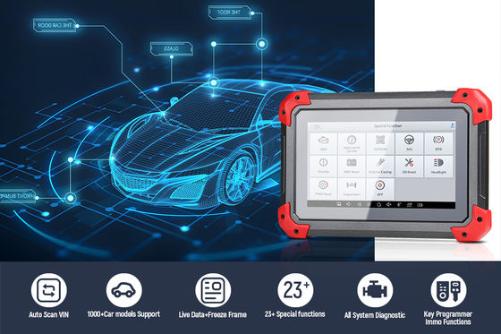 XTOOL X100 PAD Key Programmer With Oil Rest Tool Odometer Adjustment and More Special Functions