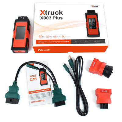 Xtruck X003 Plus Truck Diagnostic Tool – Read Fault Codes & Data Streams for Cummins/Volvo/Scania