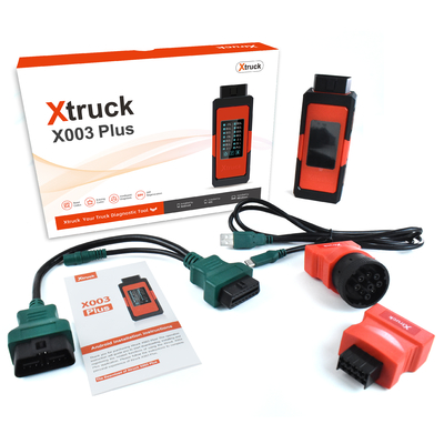 Xtruck X003 Plus Truck Diagnostic Tool – Read Fault Codes & Data Streams for Cummins/Volvo/Scania