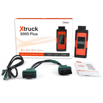 Bluetooth 5.1 Xtruck X005 Plus Diagnostic Tool | ECU Flashing, DPF Regen for SHACMAN Heavy Duty Trucks