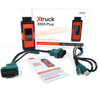 Bluetooth 5.1 Xtruck X005 Plus Diagnostic Tool | ECU Flashing, DPF Regen for SHACMAN Heavy Duty Trucks