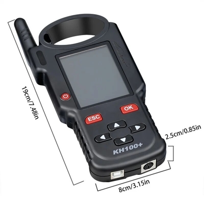 Lonsdor KH100+ Car Key Programmer Remote Maker Generate Simulate Chip Identify Copy IC ID Card Frequency Smart Control Key IMMO