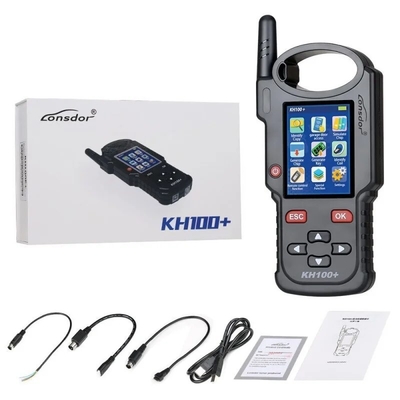 Lonsdor KH100+ Car Key Programmer Remote Maker Generate Simulate Chip Identify Copy IC ID Card Frequency Smart Control Key IMMO