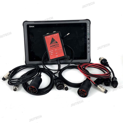 F110 tablet + for AGCO 2X4 CANUSB EDT Interface Electronic Diagnostic Tool Heavy Duty Agricultural Diagnosis Scanner