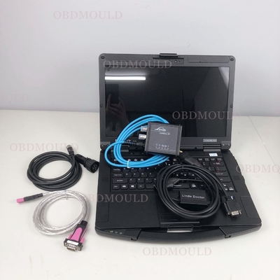 V2024 Linde BT Diagnostic Kit with Panasonic Toughbook | Canbox Scanner & Pathfinder LSG Service